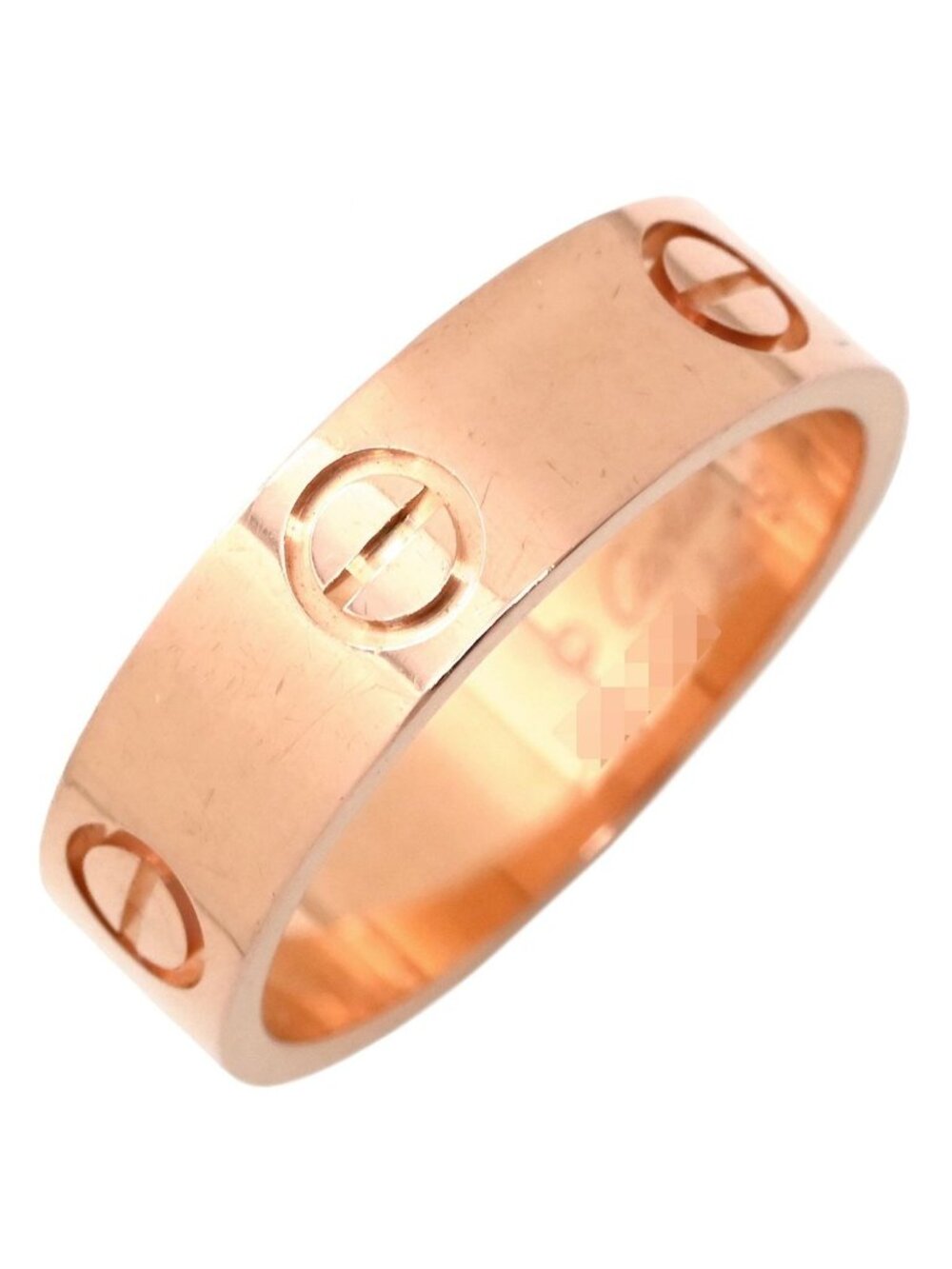 Cartier Ring Love Classic Model Rose Gold 55 18k